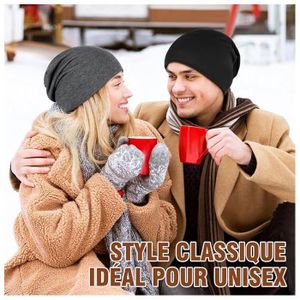 Casquette femme tricotée en jersey et côtes 1/1
