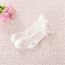 Chaussettes Filles Dentelle Collants Pour Bebe 9 Mois A 8ans Blanc Cdiscount