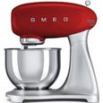 Robot pâtissier SMEG SMF02RDEU - Rouge - Bol 4,8L - 800W-0