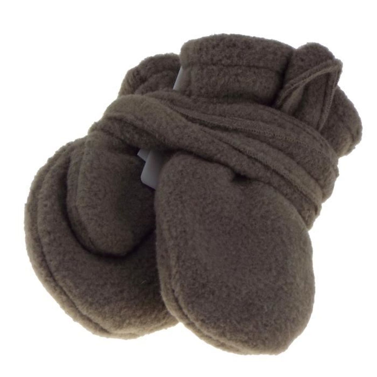 1 Paire De Moufle Polaire Bebe Mixte Double Marron Avec Cordelette 0 12 Mois 100 Polyester Marron Cdiscount Pret A Porter