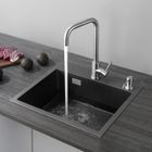 Évier de cuisine - Cecipa - 1 bac - acier inoxydable - anthracite - 50*45*18.5CM
