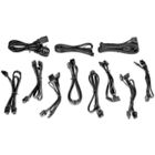 YEYIAN Pegasus 850W Alimentation modulaire pour PC 80+ Gold | PCI-E Gen 5 | ATX 12V Ver 3.0 | 80 Plus Gold | Flat Cables | 140mm