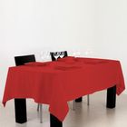 JJA NAPPE RECTANGULAIRE COTON ROUGE