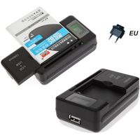  Chargeur Universel Batterie Samsung Nokia, HTC, LG