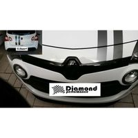 logo COVER for Renault TWINGO mk2 FACELIFT 20112014 FRONT and REAR in GLOSS BLACK