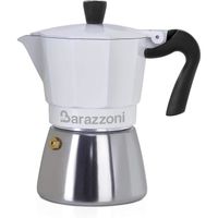 Cafetière hybride Barazzoni - Adaptée pour induction - 6 tasses - Acier