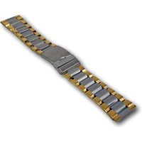 Metal Ruban robuste bracelet en acier inoxydable bicolore Bracelet de Montre 2022242628 mm Bracelet 26 mm