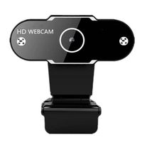 révéler-Caméra Web à Mise Au Point Automatique HD Webcam Avec Microphone Pour Ordinateur De Bureau PC 1080P sans couverture