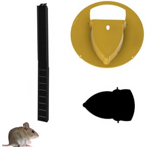 Piège à rats électrique Efficace Piège à souris d'intérieur sans cruauté  tueur amélioré instantanément tuer rongeur Zapper pour rats souris avec  tension puissante Botao
