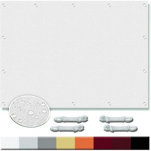 VOILE D'OMBRAGE Voile D‘Ombrage Rectangulaire 1.2 X 3 M Protection