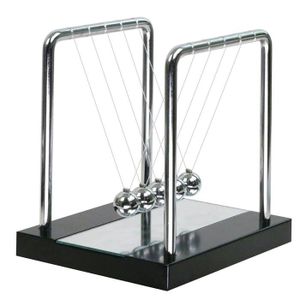 Balancier Pendule de Newton avec une Base en Bois