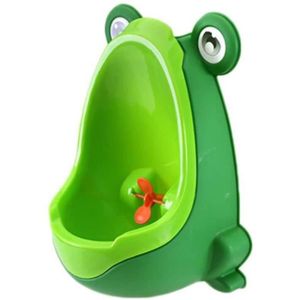 Garçon Pot Urinoir d/'Entraînement Forme de Grenouille avec Cible Tourbillonnante