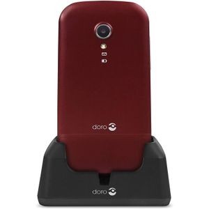MOBILE SENIOR Téléphone Portable à Clapet Doro 2404 - DUAL SIM -