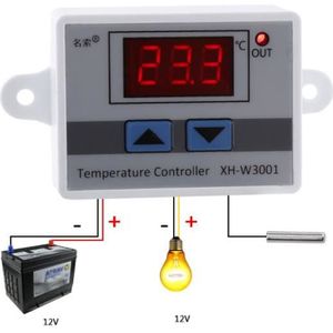 Contrôleur de Température Programmable Thermostat Numérique pour le Système de Chauffage de Chaudière Mur-accroché Blanc