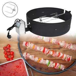 USTENSILE Tournebroche universel électrique pour barbecue Weber Kettle Grill et autres modèles - AUFUN