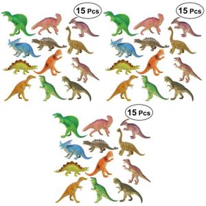 12 Pack Lot 5-7 in Grand Assortiment Dinosaures Enfants Jouet Chiffres épais Plastique 