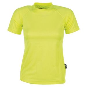 T-SHIRT MAILLOT DE SPORT Tee-shirt de running femme Pen Duick - Rose Fluo L