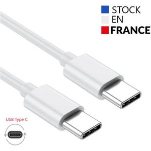 CÂBLE INFORMATIQUE Câble USB Type C vers Type C - 1 Mètre pour Samsun