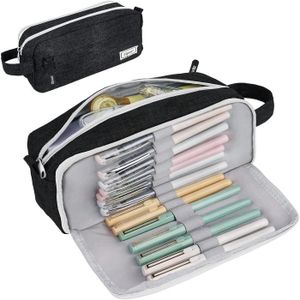 Trousse à crayons transparente 1pc sac de rangement pour - Temu France