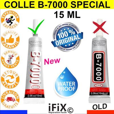 Colle TB 7000 Pour écran IPhone, Android, Tablette, PC - Réparation Vitre Cassée - Adhésif Universel