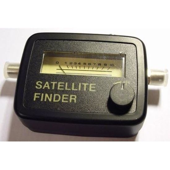 Pointeur Satellite Numérique LCD CSL – Satfinder Avec Boussole, Signal Acoustique, Écran Rétroéclairé, Compatible HD Et Paraboles