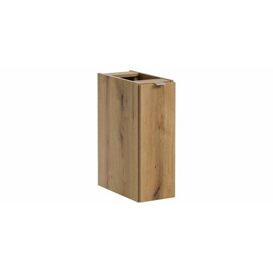 Armadio SUKY A Doppia Porta Con Vano Laterale – 70x40x170 Cm, Bianco, Struttura Mista Legno E MDF