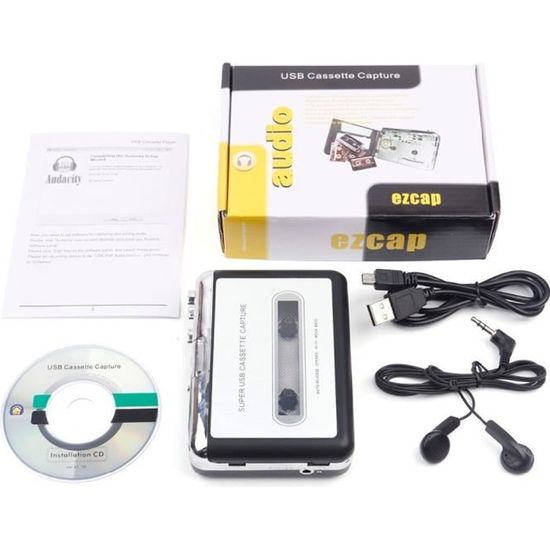 Lecteur cassette Radio cassette walkman baladeur MP3 USB convecter 