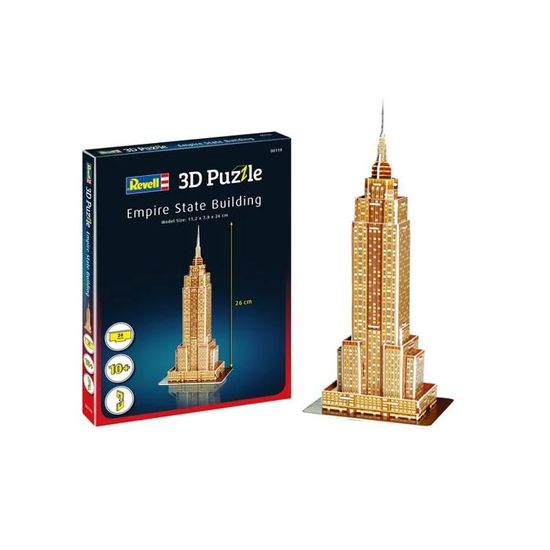 Puzzle 3D Empire State Building - Revell - 24 pièces - Pour enfants et ...
