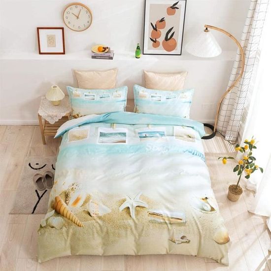 Parure De Lit Formule 1 BullRacing - Housse De Couette Double 200x200 Cm Avec Taies, En Microfibre Polyester