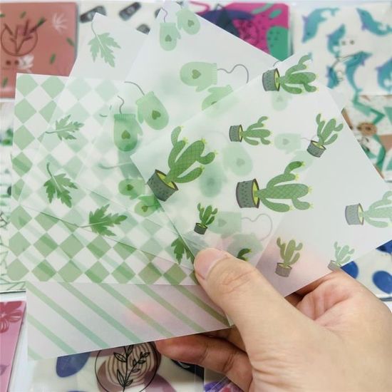 LOT DE 100 Feuilles De Papier Vélin Translucide Imprimable