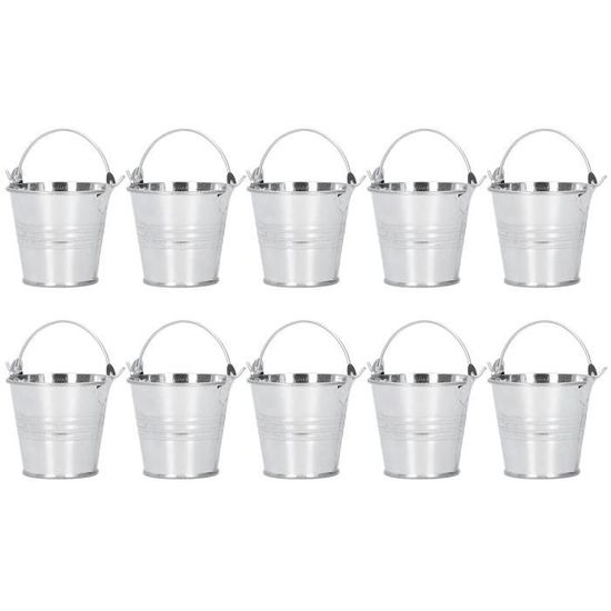 Mini Pot De Fleurs En Métal Forme Arrosoir Vintage Blanc - Décoration Rétro Pour Intérieur, Jardin Et Balcon