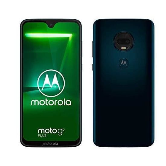 Motorola Moto G7 Plus 4Go de RAM / 64Go Double Sim Bleu (Produit d'import Europe)