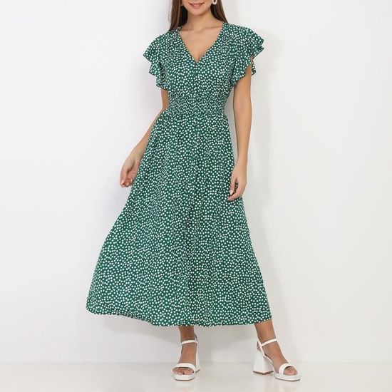 Robe longue les petites fleurs 2025