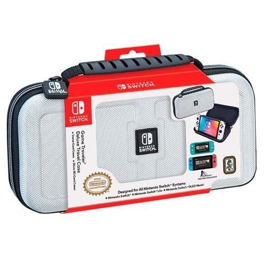 Nacon Pochette de transport officielle Gris pour Nintendo Switch + Boîtes de  rangement - 0663293112197 - Cdiscount Jeux vidéo