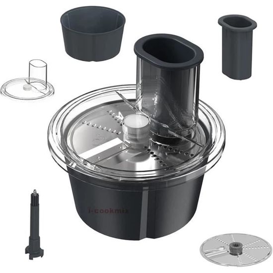 Kit Coupe Thermomix Kit Coupe Multifonction Thermomix TM5 TM6 - Tranchage, Râpage, Déchiquetage Légumes - Accessoire Lave-Vaisselle Facile