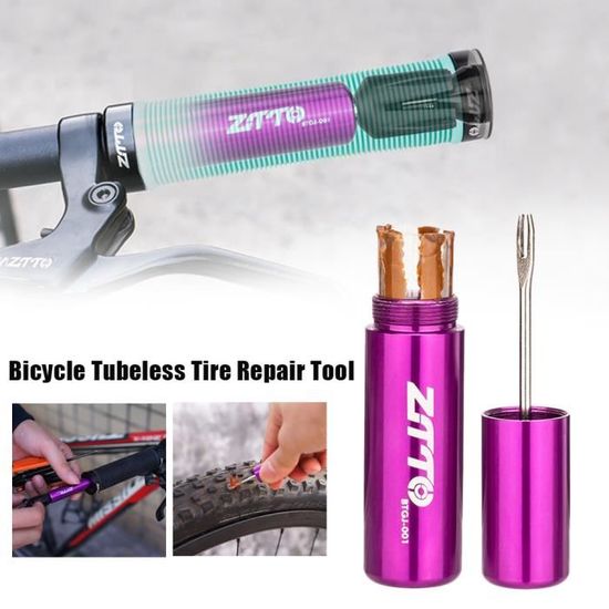 Kit d'outils de réparation de pneus sans chambre à air pour vélo, pour  réparation urgente de crevaison sans colle, Oz – Oz Marketplace