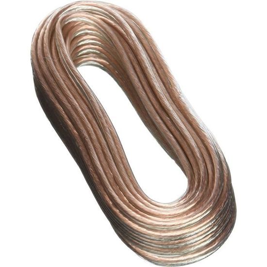 Real Cable Câble Subwoofer RCA / 2 RCA - 0,20 m - Câble d'enceintes Real Cable sur