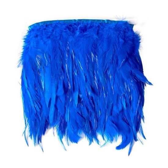 Ruban De Plumes De Dinde 1/5/10 M - Pour Costumes, Déco, Carnaval, DIY - Plumes Naturelles Teintes