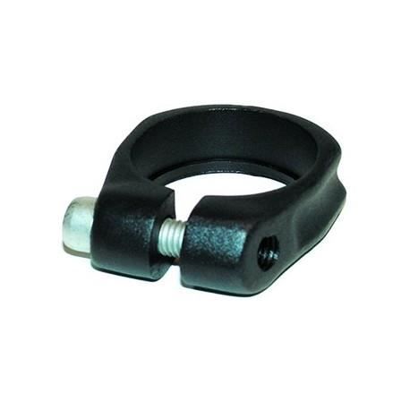 Collier de Selle Alu D32 Noir Avec Vis BTR
