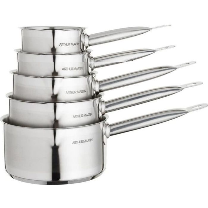 ARTHUR MARTIN Set de de 5 Casseroles