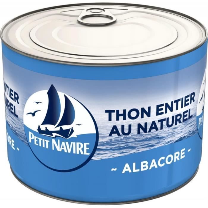 PETIT NAVIRE - Thon Naturel Démarche Responsable 280G - Lot De 3