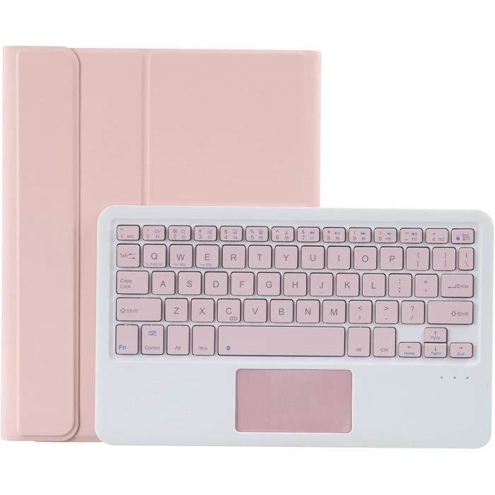 Clavier Coque avec pavé Tactile pour Apple iPad 10.2- 8th Gen 2020 - 7th Gen 2019Air 3Pro 10.5Magnétiquement Détachable Clavier 182