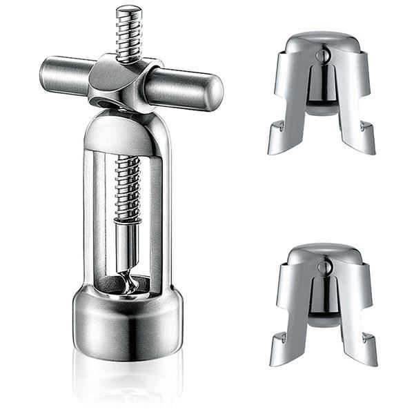 Tire-Bouchon,Ouvre bouteille de vin moderne en acier inoxydable 304, tire bouchon, Design à levier, ustensiles de - Type 3pcs-B