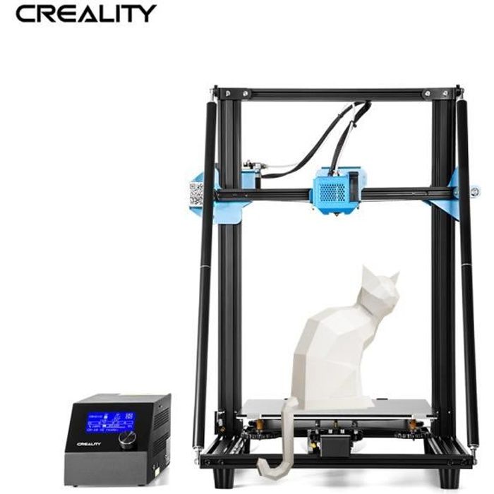 Creality 3D CR-10 V2 Imprimante 3D de haute précision Kit de bricolage Profilé en V 300 * 300 * 400mm Format d'impression Taille