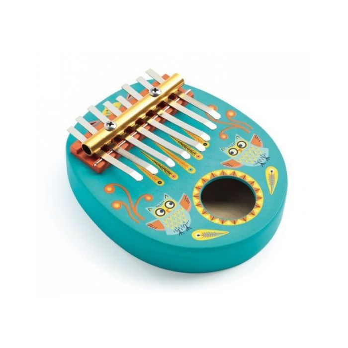 Instrument de musique Kalimba Animambo Djeco Bleu