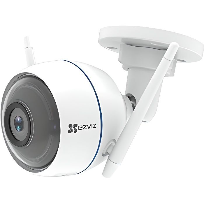 EZVIZ ezTube 1080p Caméra Surveillance Extérieure WiFi, Caméra Sécurité Full HD Sans Fil, Alexa, Google Home, Haut pa CS-CV31