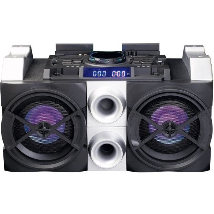 Lenco PMX-150 Party speaker - FM - 2 USB - Bluetooth - mixage - 150W