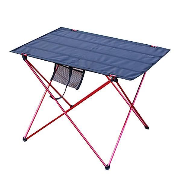 Folding Table Bbq Picnic Table Portable Camping Table Camping Outdoor Folding Table Aluminum Alloy Folding Table Red