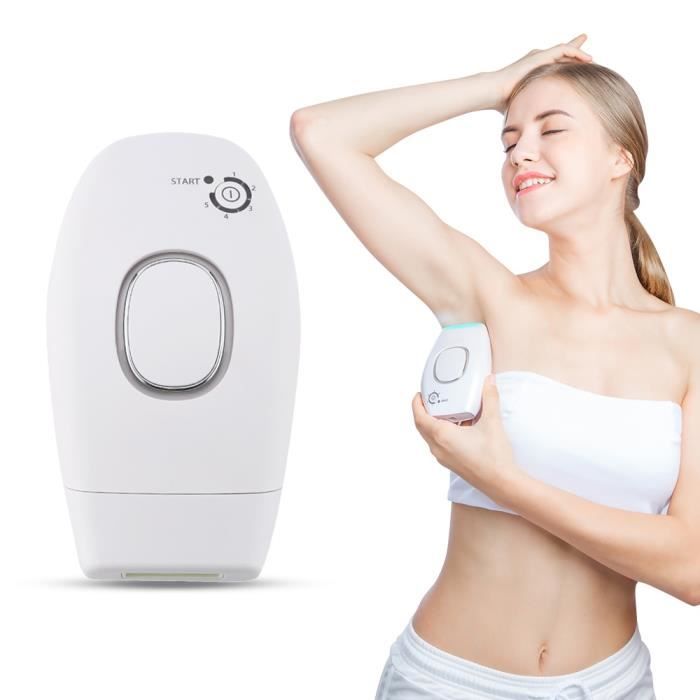 Épilation de filetage indolore d'épilation de corps de femme de lumière légère pulsée féminine de 5 modes d'épilation