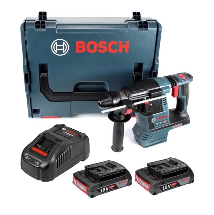 Marteau Perforateur Sans Fil BLACK+DECKER 18V Brushless 52Nm - 2 Batteries 1.5Ah + Kitbox